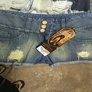 Jean Tight Shorts